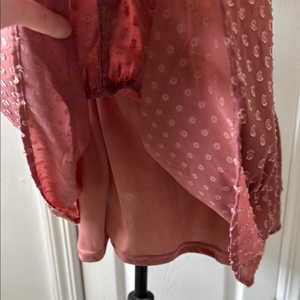Altar’s State One-Shoulder Polka Dot Dress - Picture 7 of 9
